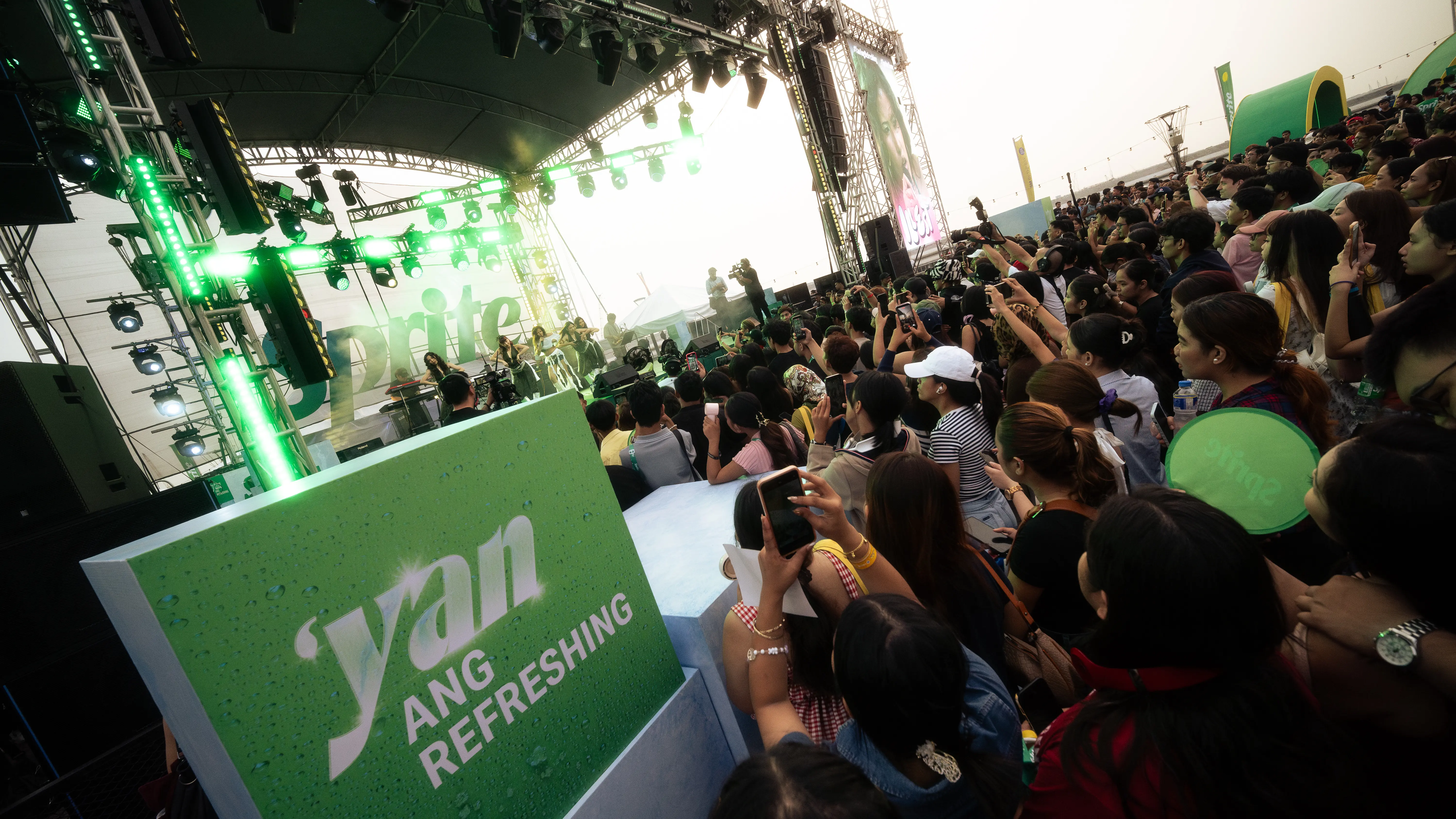 Sprite Concert — Stage Wide Shot